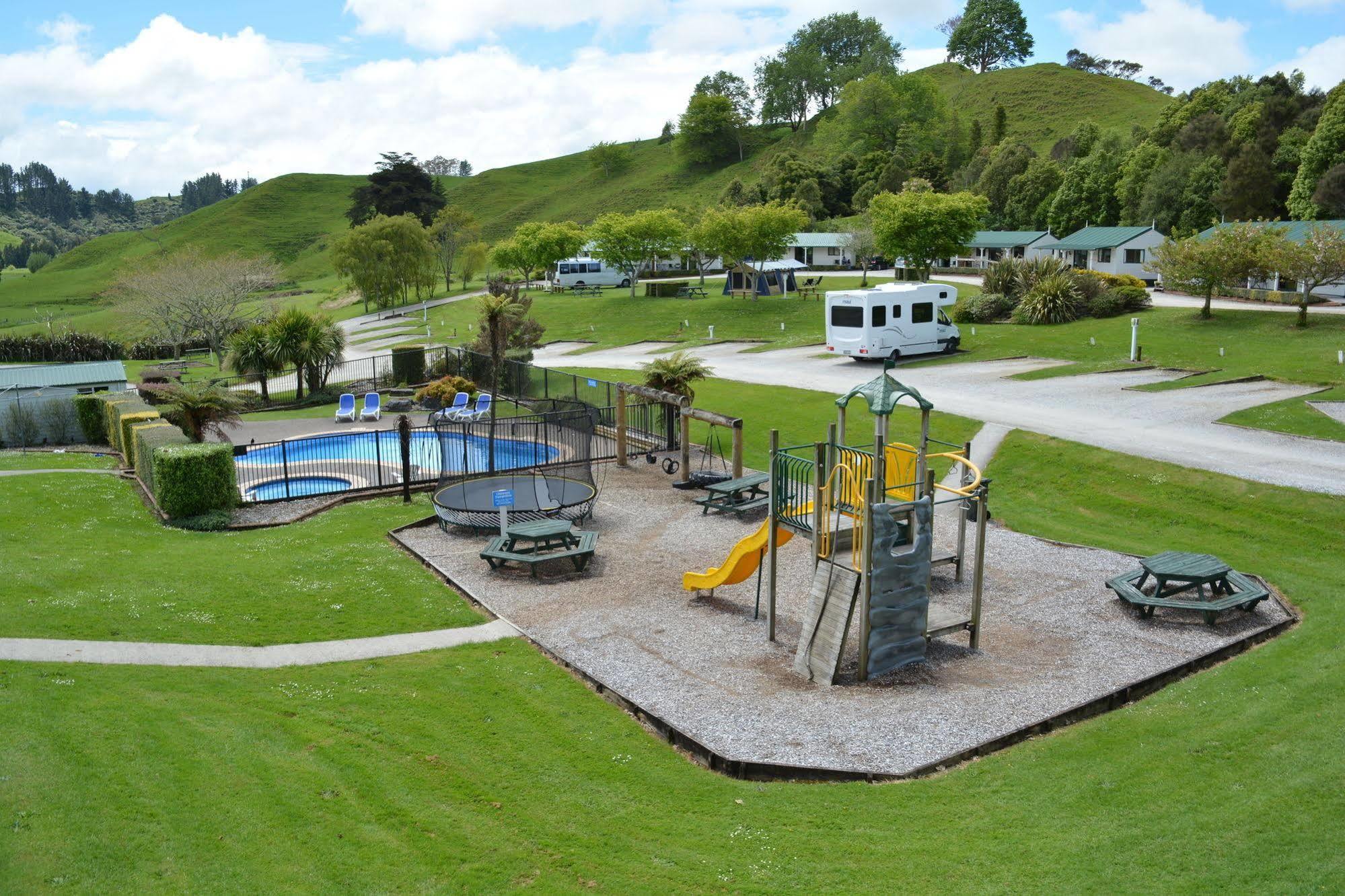 Waitomo Top 10 Holiday Park Waitomo Caves Eksteriør bilde